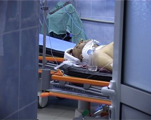 batut pe targa la spital, stiri, botosani