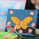 Pictura realizata in cadrul clublui Micii Artisti Plastici