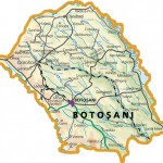 Harta judetului Botosani