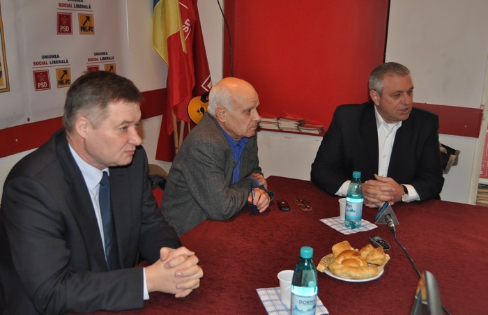 Gheorghe Marcu, Stefan Tarca si Costica Macaleti PSD