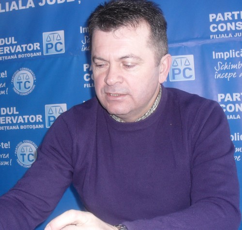 Paul Onisa, presedintele PC Botosani
