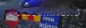 drum inzapezit iesirea Botosani- Saveni, drum blocat, inchis