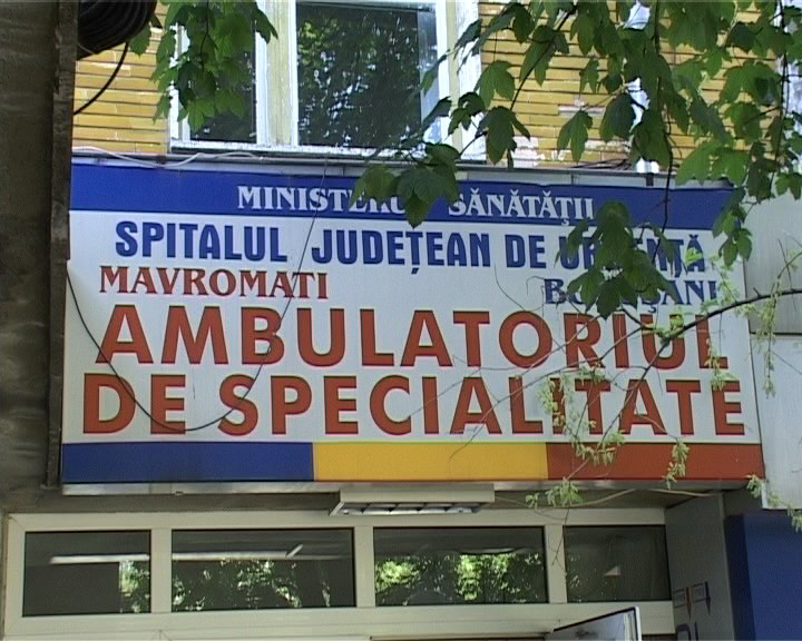 ambulatoriul de specialitate de la Spitalul Judetean Mavromati Botosani