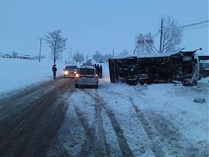autobuz rasturnat la Dorohoi