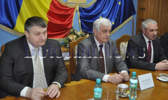 seful Consiliului Regional Cernauti, Mihail Gainiceru, la Botosani