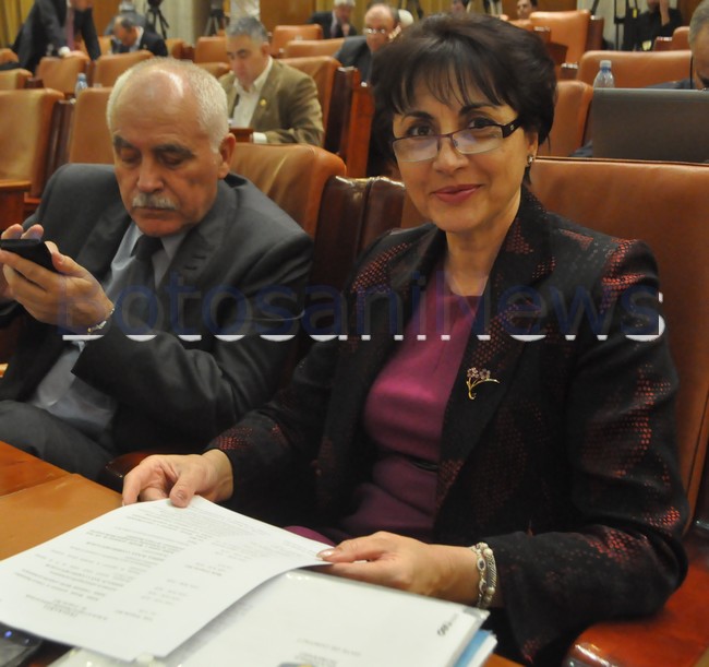 Tamara Ciofu in Parlament 2013