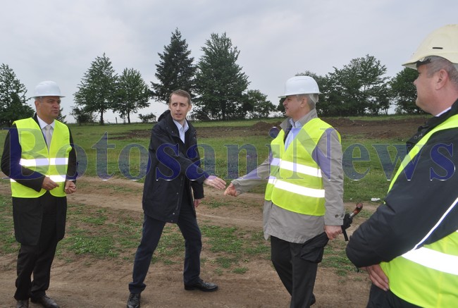 parc cornisa Botosani la predarea amplasamentului