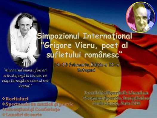 simpozion Grigore Vieru la Botosani