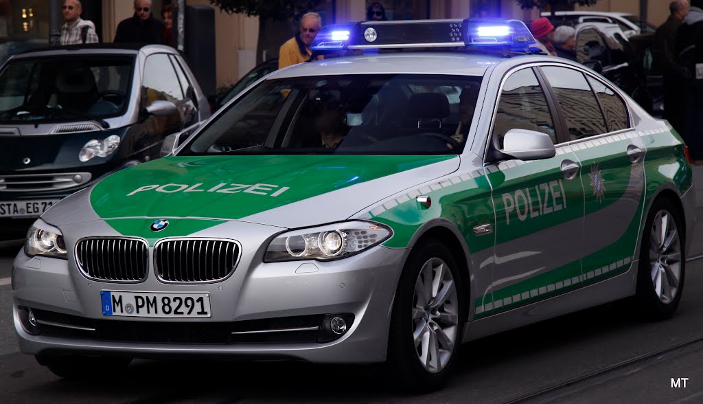 masina de politie in Germania