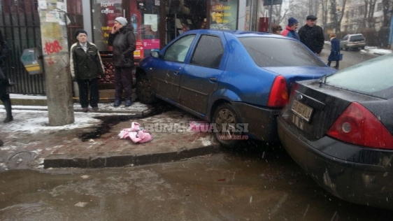 accident botosanean la Iasi