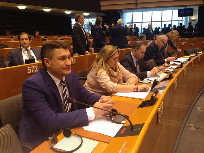 Mihai Turcanu in Parlamentul European