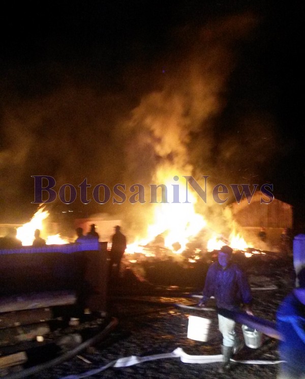 incendiu oneaga- botosani