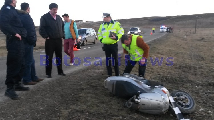 accident lebada- motoscuter- moped