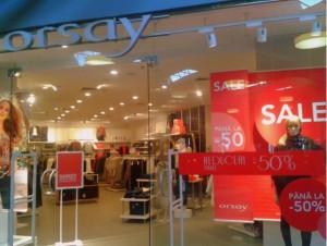 magazinul Orsay din Botosani Shopping Center
