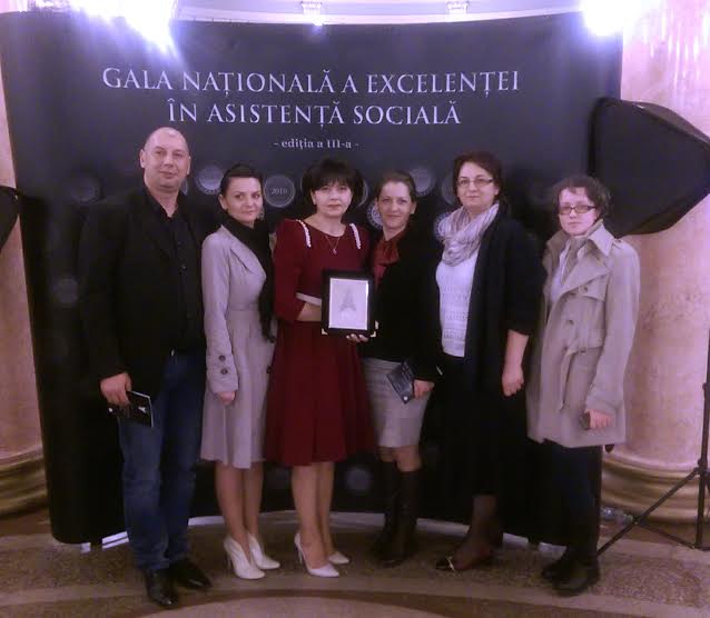 doina federovici la Gala asistentei sociale