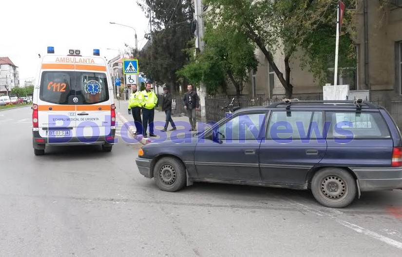 accident scoala de cooperatie Botosani