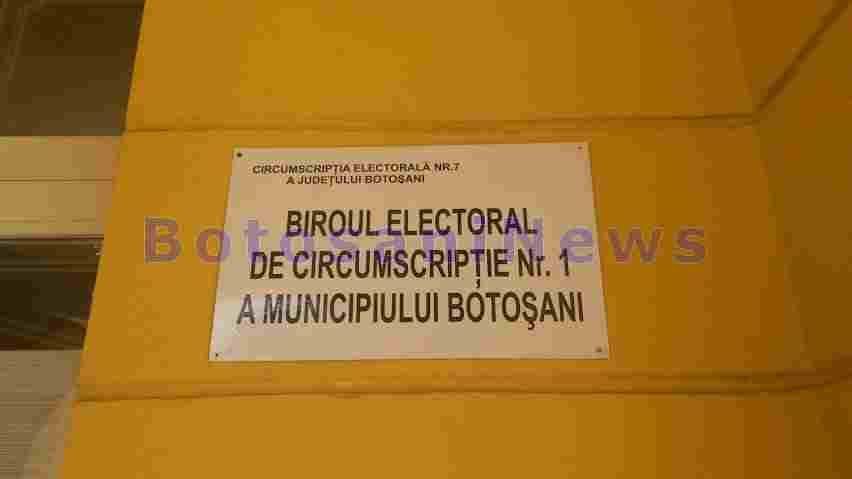 biroul electoral de circumscriptie - municipiul botosani