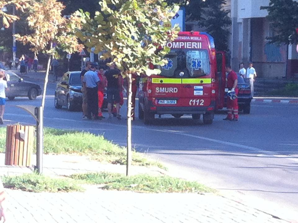 accident pe Bulevardul Mihai Eminescu- botosani