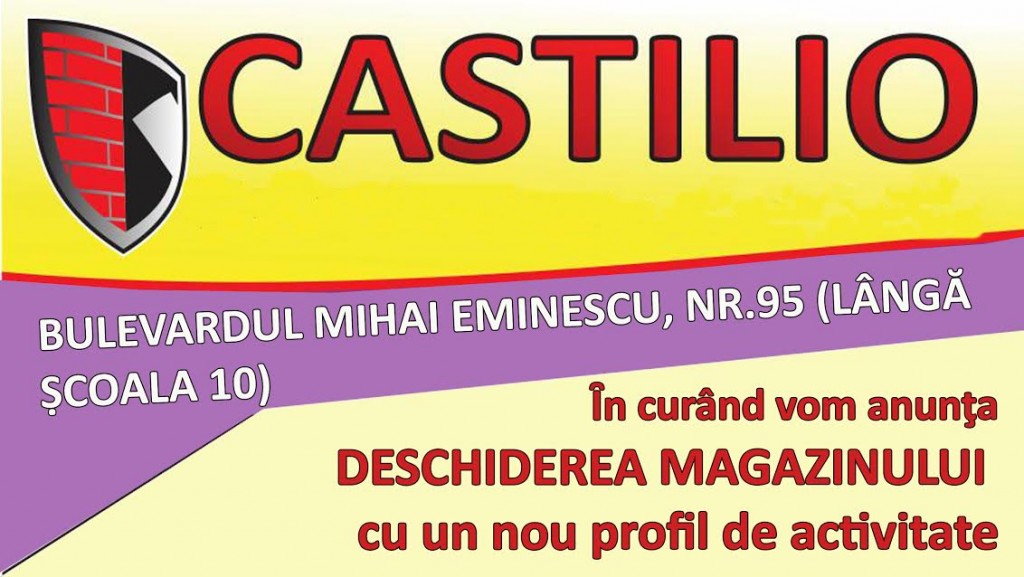 Deschidere magazin Castilio Botosani