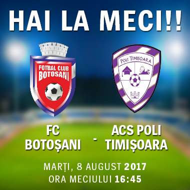fc botosani- acs poli timisoara