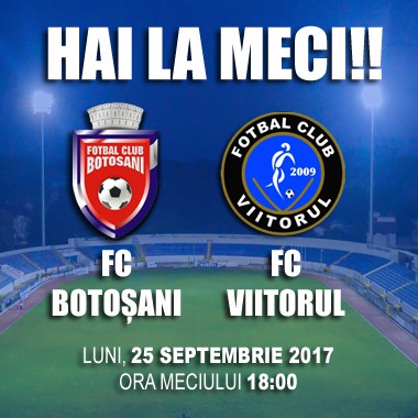 FC Botosani- Viitorul Constanta