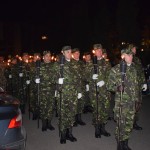 padara militara, retragere cu torte, botosani, stiri