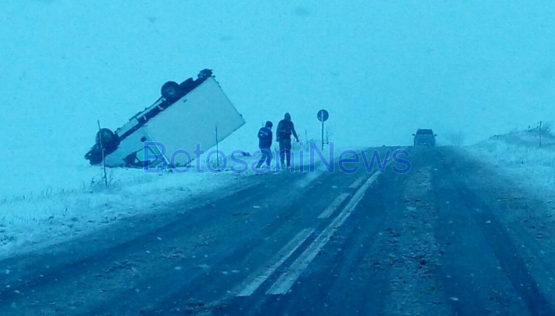 masina rasturnata botosani, saveni