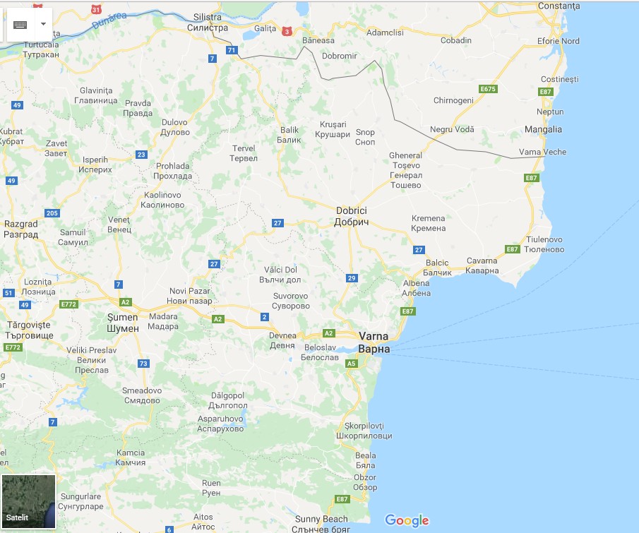 litoral bulgaria, harta, stiri, botosani, apetrans tour