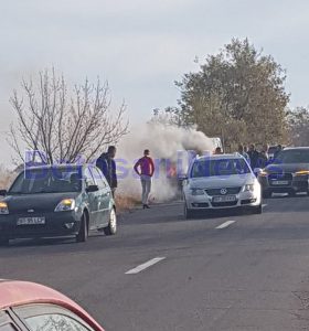 masina foc in mers 1