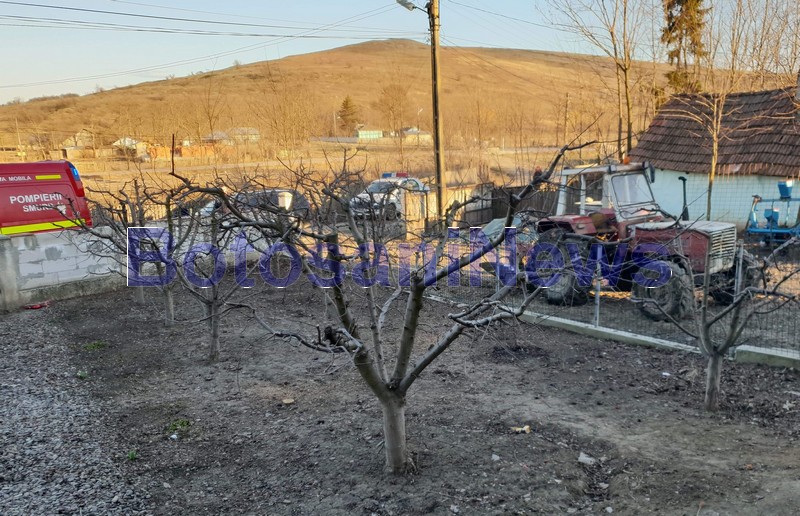 accident tractor la Botosani