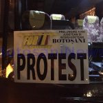 protest al transportatorilor din Botosani