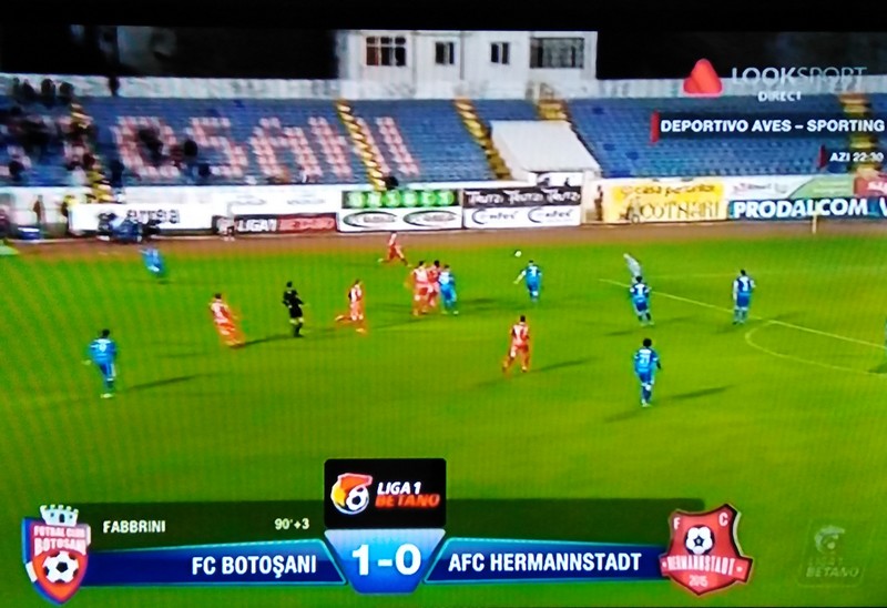 FC Botosani- Hermannstadt