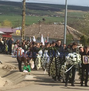inmormantare gabriel vieriu- la Hanesti- Botosani
