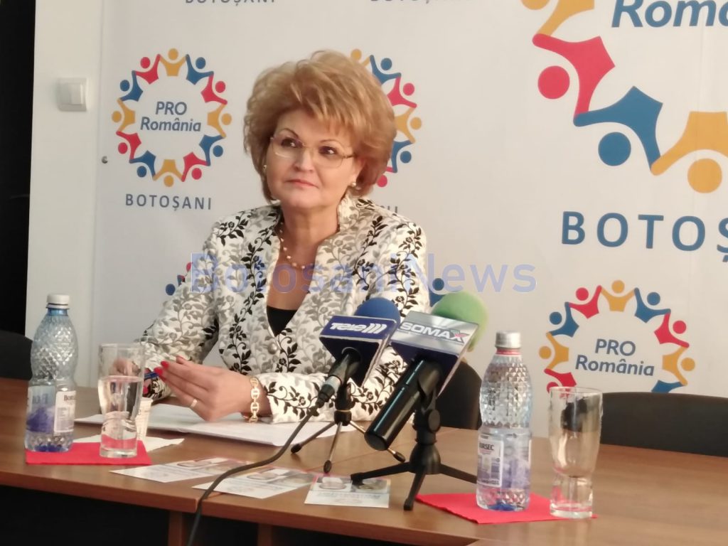 mihaela hunca - deputat Pro Romania de Botosani