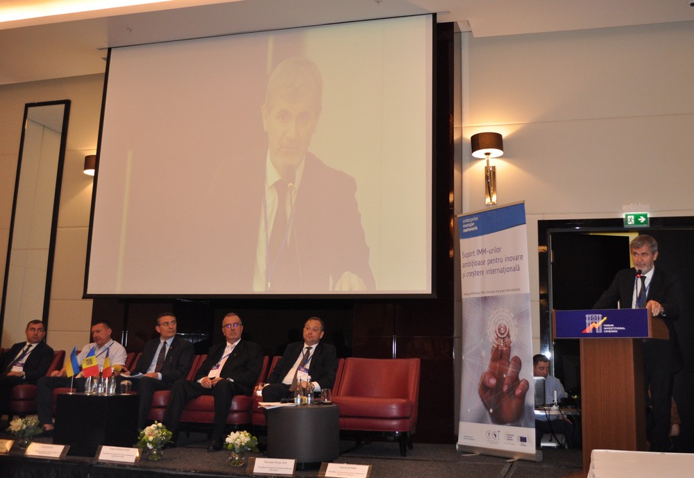 Vasile Iftime- CCIA Botosani, la forumul de la Chisinau