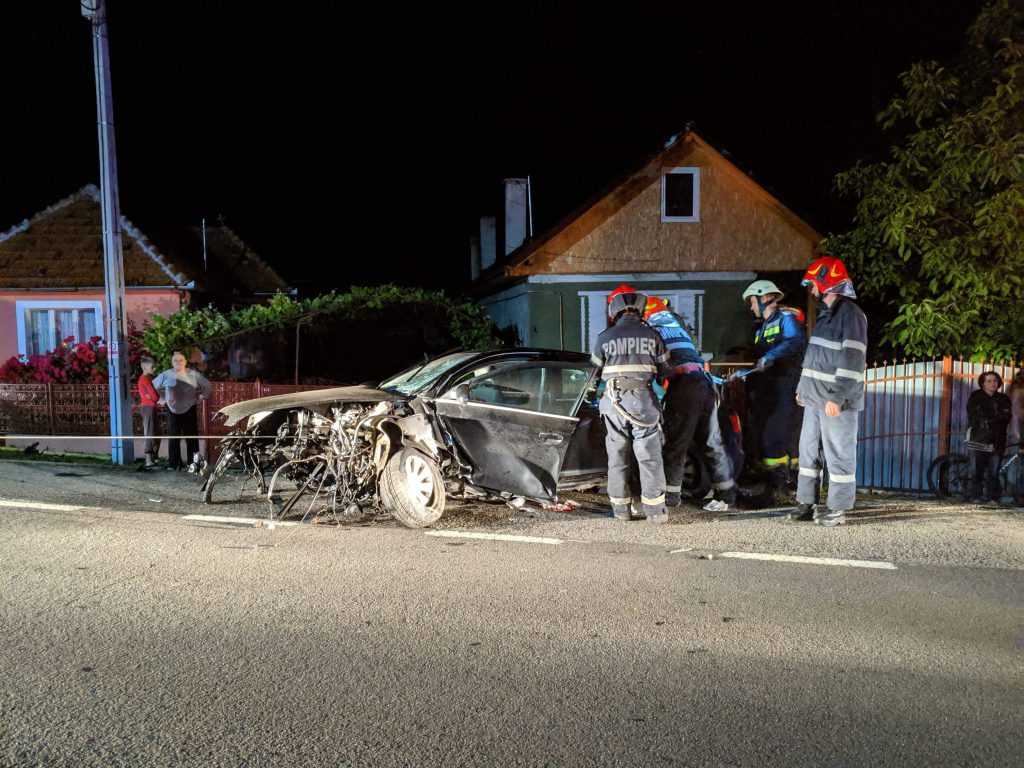 accident la bistrita produs de un tanar din Botosani