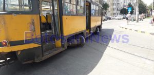tramvai deraiat capatul 1- Botosani