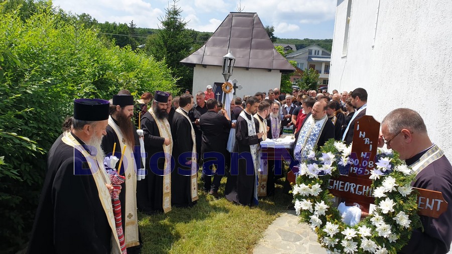 inmormantare preotul Clement Gheorghiu de la Copalau- Botosani