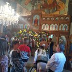 sfintire biserica din satul Maghera- Varfu Campului Botosani, slujba oficiata de Calinic Botosaneanul