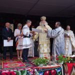 sfintire biserica din satul Maghera- Varfu Campului Botosani, slujba oficiata de Calinic Botosaneanul
