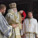 sfintire biserica din satul Maghera- Varfu Campului Botosani, slujba oficiata de Calinic Botosaneanul