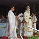 sfintire biserica din satul Maghera- Varfu Campului Botosani, slujba oficiata de Calinic Botosaneanul