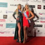 Ioana Dorohoi (Miss Europen 2021) și Ana Maria Purțuc (Miss Planet 2022)