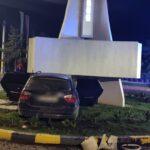 accident sens giratoriu la iesire din Botosani spre Iasi