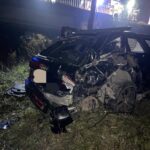 accident Botosani, masina noapte