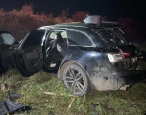 accident Botosani, masina noapte