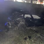 accident Botosani, masina noapte