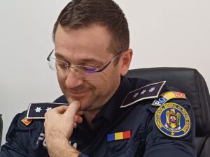 Șeful Serviciului Poliției Rutiere Botoșani, Ionuț Apostol